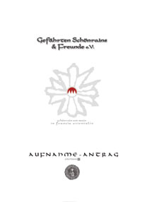 Aufnahmeantrag Gef&auml;hrten Sch&ouml;nrains & Freunde